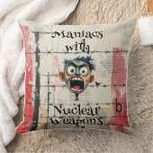 Maniacs Throw Pillow クッション (ブランケット)