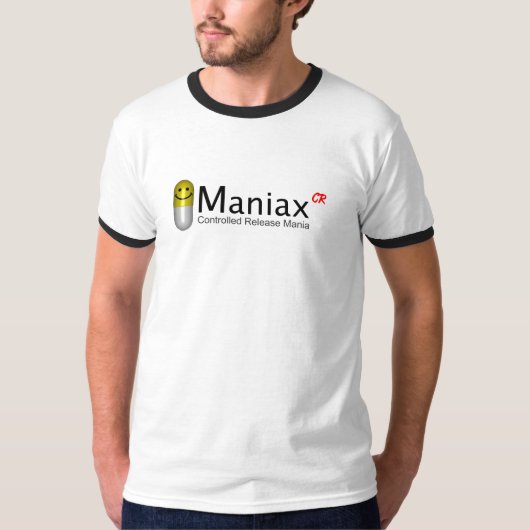 ManiaxのCR Tシャツ (正面)