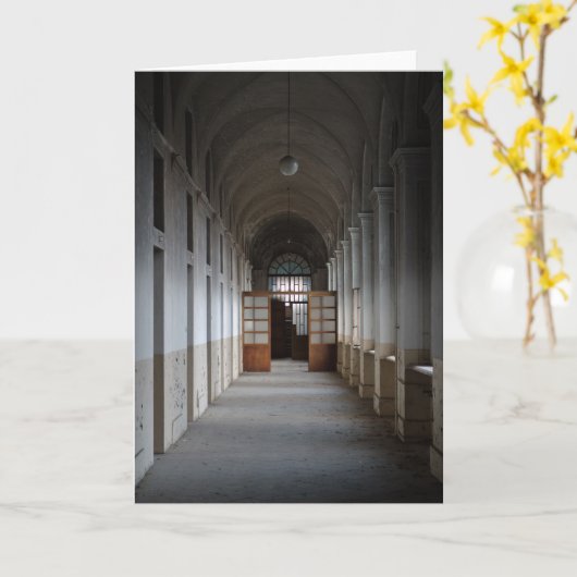 Manicomioの通路 カード (黄色い花)