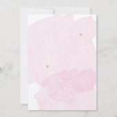 Manicure and Pedicure Bow Mani-Pedi Party Birthday 招待状 (裏面)