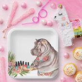 Manicure Coastal Beauty by Hippo Staff  ペーパープレート (パーティー)