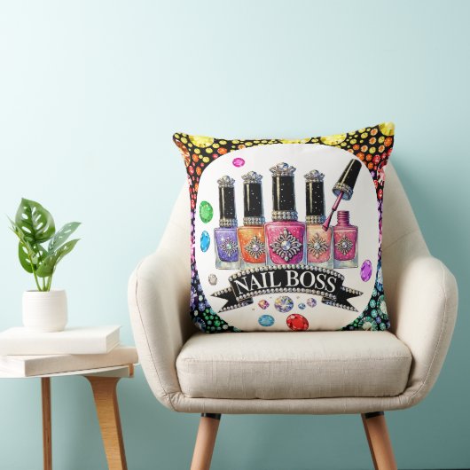 Manicure NAIL BOSS - See Back .  クッション (椅子)