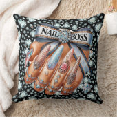 Manicure NAIL BOSS - See Back .  クッション (ブランケット)