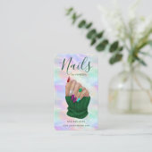 Manicurist Artist Chic Nail Studio Stylish Opal 名刺 (スタンド正面)