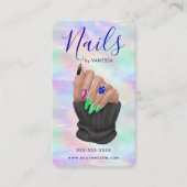 Manicurist Artist Nail Art Studio Stylish Opal 名刺 (正面)