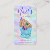 Manicurist Artist Nail Art Studio Stylish Opal 名刺 (正面)
