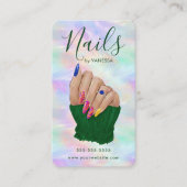Manicurist Artist Stylish Nail Studio Chic Opal 名刺 (正面)