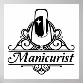Manicurist at Work ポスター (正面)