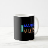 Manifest Visionベビー コーヒーマグカップ (正面右)