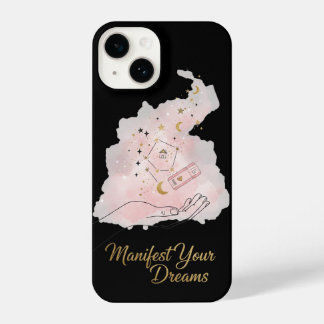 Manifest Your Dreams - Celestial Magic Hand Aesthe iPhone 14ケース
