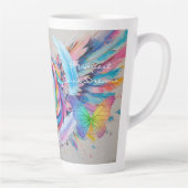 Manifest Your Dreams-Latte Mug カフェラテマグ (右)