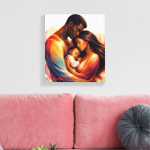 Manifestation of Love キャンバスプリント (インサイチュ (リビング))