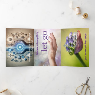 Manifestations, open to receive 三つ折りクリスマスカード