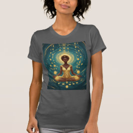 Manifesting Gold Rain — Abundance Rich Vibes Tシャツ