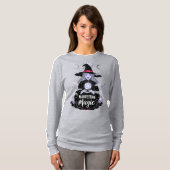 Manifesting Magic Witch Halloween T-Shirt Tシャツ (正面フル)