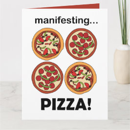 Manifesting Pepperoni Cheese Pizza カード
