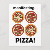 Manifesting Pepperoni Pizza  ポストカード (正面)