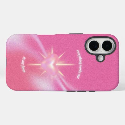Manifesting phone case Case-Mate iPhoneケース (裏面 (横))