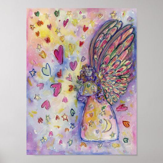 Manifesting Universe Angelポスターアートプリント ポスター (正面)