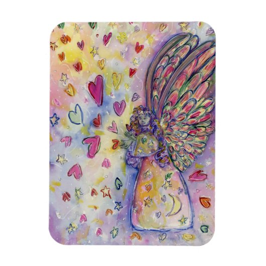 Manifesting Universe Angel Art冷蔵庫用マグネット マグネット (縦)
