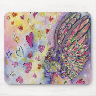 Manifesting Universe Guardian Angel Artマウスパッド マウスパッド