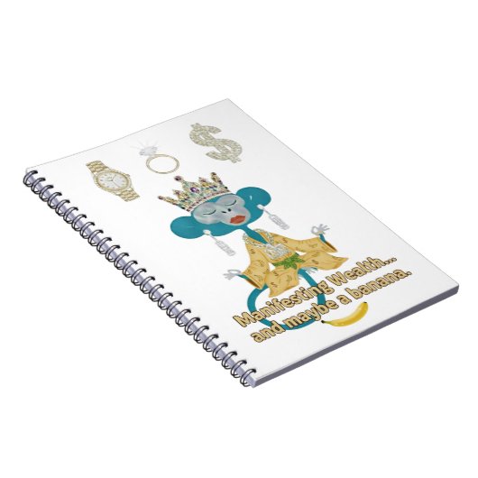 manifesting wealth ノートブック (右側)