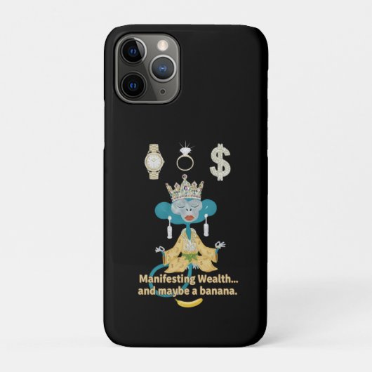 manifesting wealth Case-Mate iPhoneケース (裏)