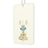 Manifesting Wealth Monkey zen art  カーエアーフレッシュナー (左)