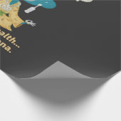 Manifesting Wealth Monkey zen art ラッピングペーパー (角)