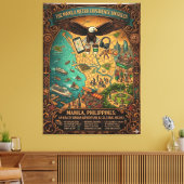 Manila Metro Experience キャンバスプリント (インサイチュ (リビング))