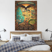 Manila Metro Experience キャンバスプリント (インサイチュ (寝室))