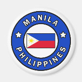Manila Philippines マグネット (正面)