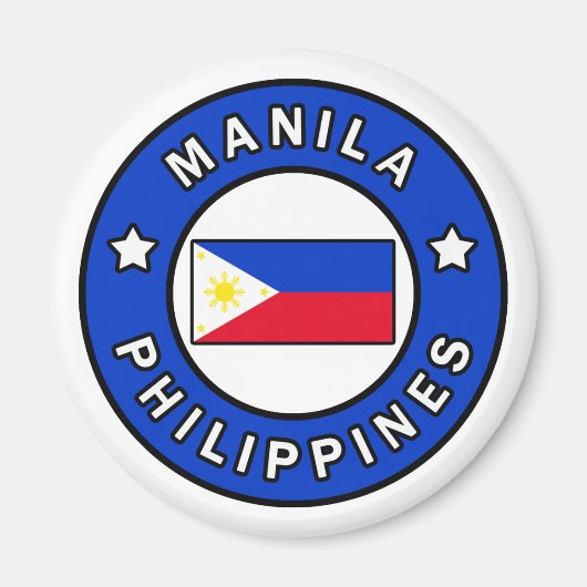 Manila Philippines マグネット (正面)