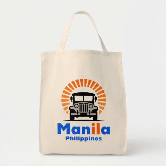 Manila Philippines Southeast Asia トートバッグ (正面)