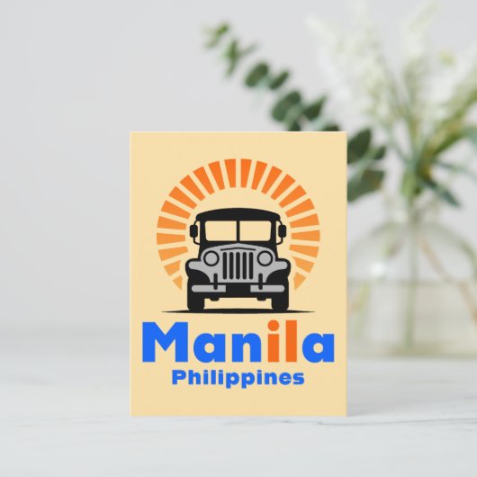 Manila Philippines Southeast Asia ポストカード (スタンド正面)