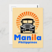 Manila Philippines Southeast Asia ポストカード (正面/裏面)