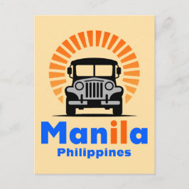 Manila Philippines Southeast Asia ポストカード