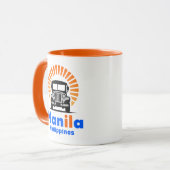 Manila Philippines Southeast Asia マグカップ (正面左)