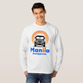 Manila Philippines Southeast Asia Tシャツ (正面フル)