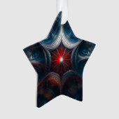 Manipulated Mandelbrot with Starburst Center オーナメント (正面)