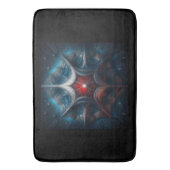 Manipulated Mandelbrot with Starburst Center  バスマット (正面縦)