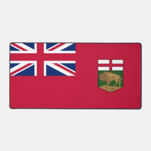Manitoba flag - CANADA デスクマット (正面)