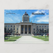 Manitoba Legislative Building Manitoba Canada ポストカード (正面)