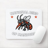 Manitoba National Bird Mouse Pad マウスパッド (マウス)