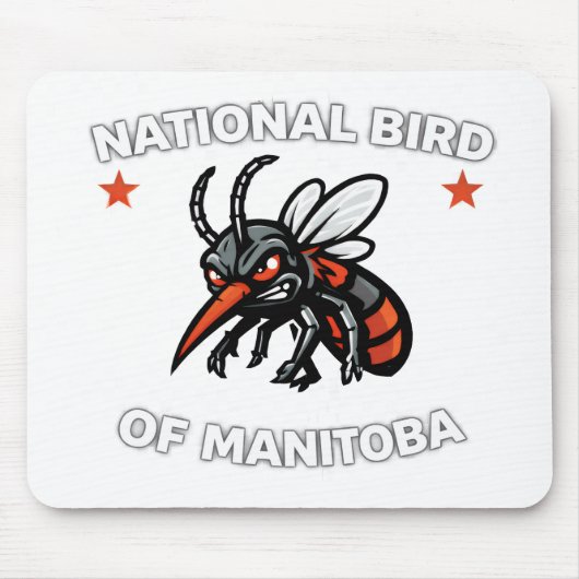 Manitoba National Bird Mouse Pad マウスパッド (正面)