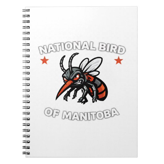 Manitoba National Bird Notebook ノートブック (正面)