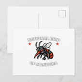 Manitoba National Bird Postcard ポストカード (正面/裏面)