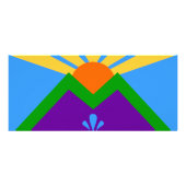 Manitouのフラグ付きラックカード春 ラックカード (裏面)