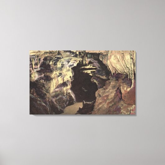 Manitou春,コロラド州 – 谷の キャンバスプリント (正面)