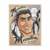 Manitou シール (正面)